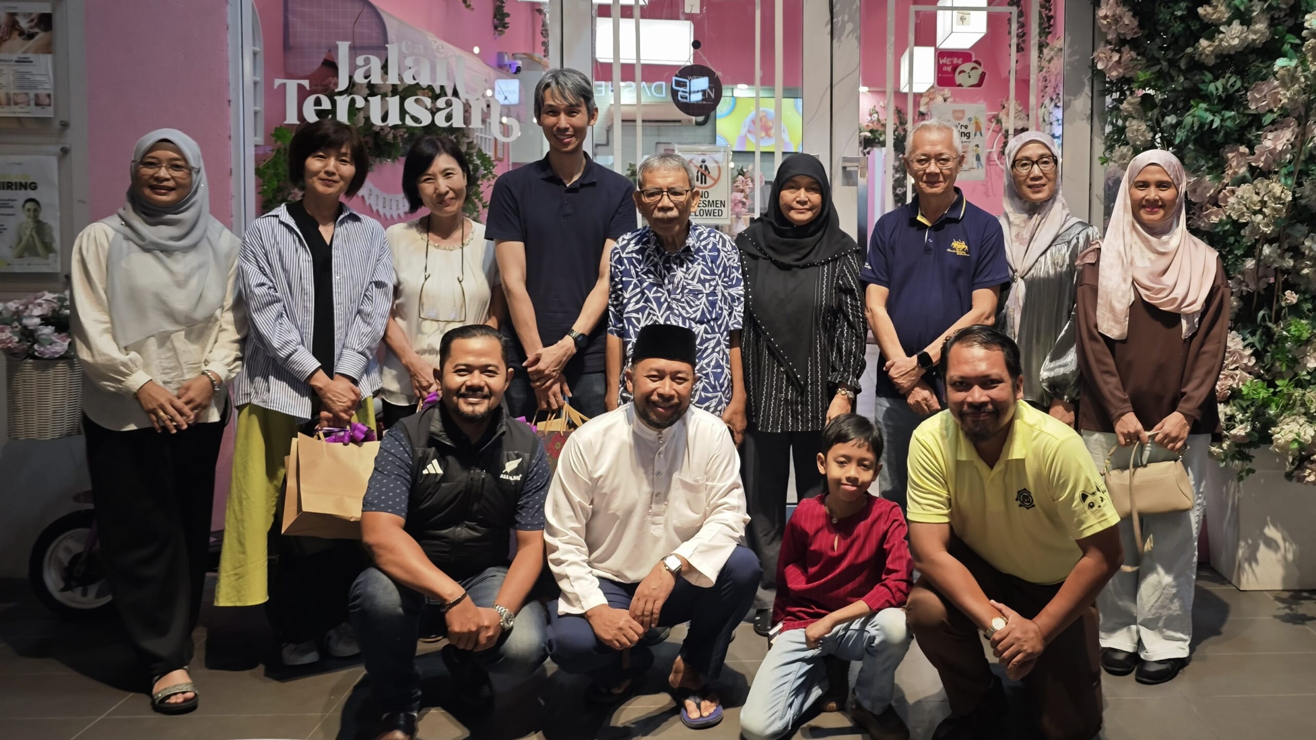 TSIEマレーシアメンバーと記念撮影